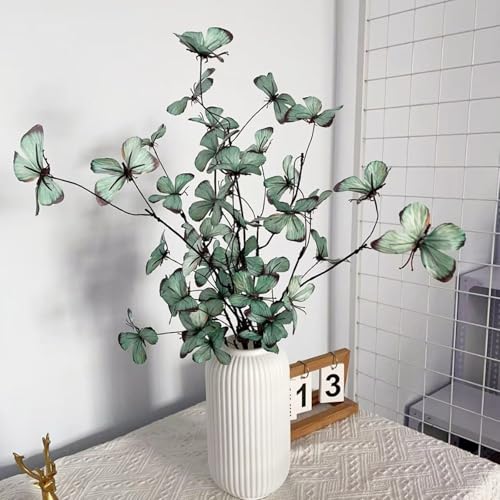 Decoración de Ramas Secas Artificiales con Mariposas 2 piezas miniatura 6