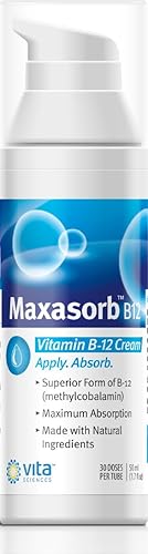 Miniatura 2 de Crema Maxasorb Bioactive B12 metilo forma mayor biodisponibilidad Absorción completa Más energía y sensación de bienestar Eficaz natural a base de