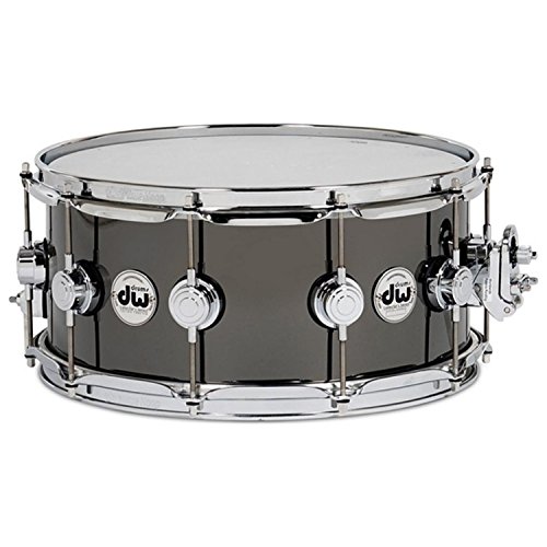 DW Collector's Series Black Nickel Over Brass Snare Drum 6.5x14" DRVB6514SVC