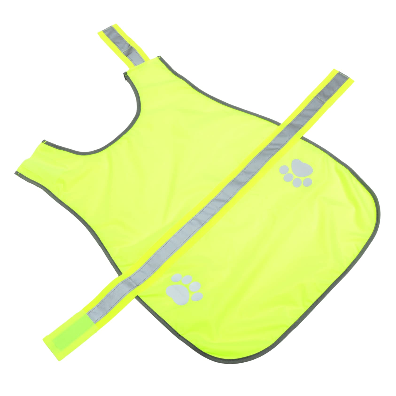 Sosoport 3piezas Chaleco Reflectante para Perros y Transpirable Ropa Fluorescente De Alta Visibilidad para Mascotas para Paseos Nocturnos y Actividades Al Aire