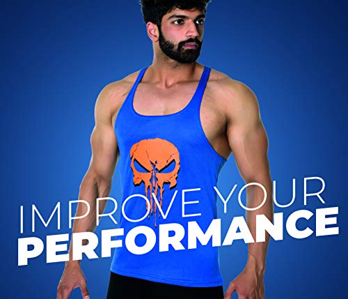 Image of DK Active Wear Men's Solid Slim Fit Exercise & Fitness