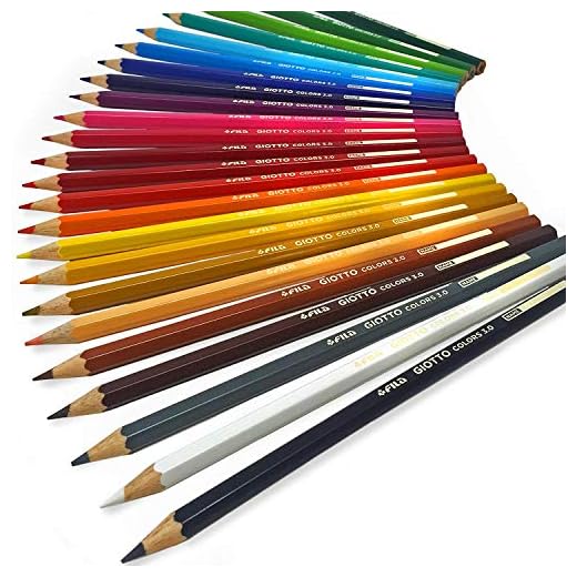 Giotto Colors 3.0 Lápices de Colores, Estuche 24 Uds.