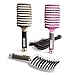 Overcare Brosse à Cheveux, Brosse Poils de Sanglier Démêlante, Idéal Brosse Brushing, Démêlant Cheveux Enfant - Brosse Professionnelle Ventilée pour Coiffeur Outils de Coiffure à Séchage Rapide (Or)