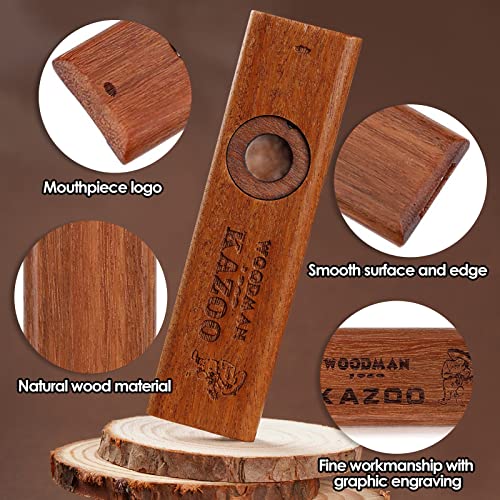 Kazoo en Bois WorthPlanet Bois Kazoo avec Boîte en Métal Excellent Instrument Compatible avec la Guitare et l’Ukulélé… - Les Beatles, Paul McCartney, John Lennon, RIngo Starr, George Harrison Kazoo en Bois WorthPlanet Bois Kazoo avec Boîte en Métal Excellent Instrument Compatible avec la Guitare et l’Ukulélé… – Image 4