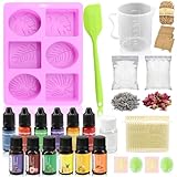 Scettar DIY Silikon Seifengießform Set,Seife Selber Machen Komplettset für Erwachsene und...