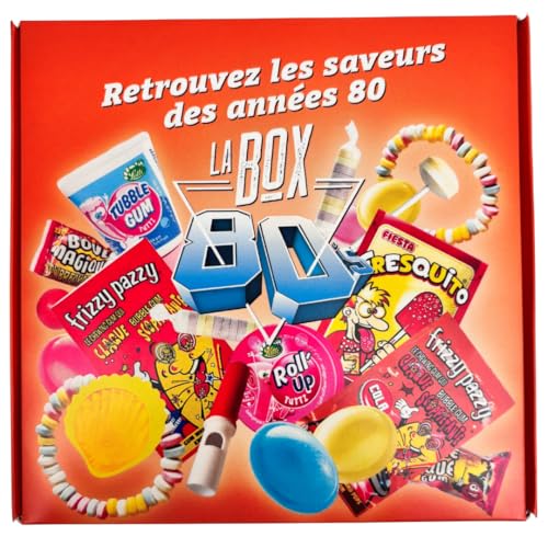 Mini Box Bonbons Années 80-13 références différentes pour redécouvrir le plaisir des bonbons...