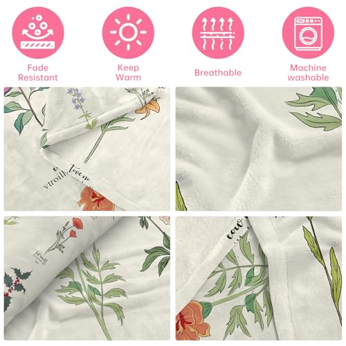 Image of Christian /Inspirational /Religious /Spiritual /Birthday Gifts for Women /Adults, First Holy Communion Gifts for Girls, Soft Throw Blankets for Women 50 inchx 60 inch