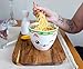 Boom Trendz Bowl Bop Miso Happy Japanese Ceramic Dinnerware Set | Includes 16-Ounce Ramen Noodle and Wooden Chopsticks Asian Food Dish For Home & Kitchen Kawaii Anime Gifts, Green