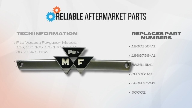 COPPIA FISSAGGI GRIGLIA Anteriore Per Trattori Massey Ferguson 35, 35X E... EUR 17,86 - PicClick IT - Foto 2