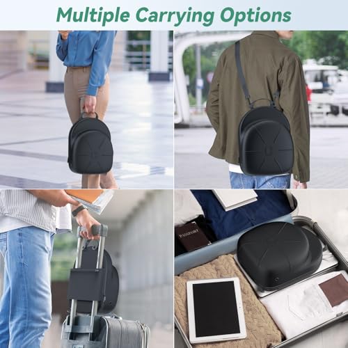 Porta Cappellini da Viaggio: basta cappelli schiacciati! 8 Custodia CLESOO per Cappelli da Viaggio Protettiva
