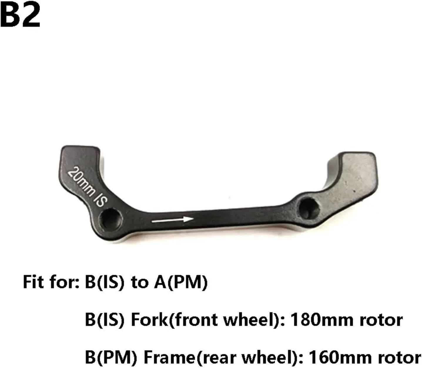 Lawsen Bike Disc Brake Adapter Disc Brake Mount Adapter MTB Ultralight Bracket is PM A B to A Bicycle Adaptor for 140 160 180 203mm Rotor for Road Mountain Bike