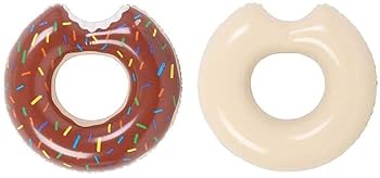 ドーナツうきわ♡しろくまちゃん Amazon.co.jp: ドーナツ型浮き輪 選べる3サイズ プールや浜辺で