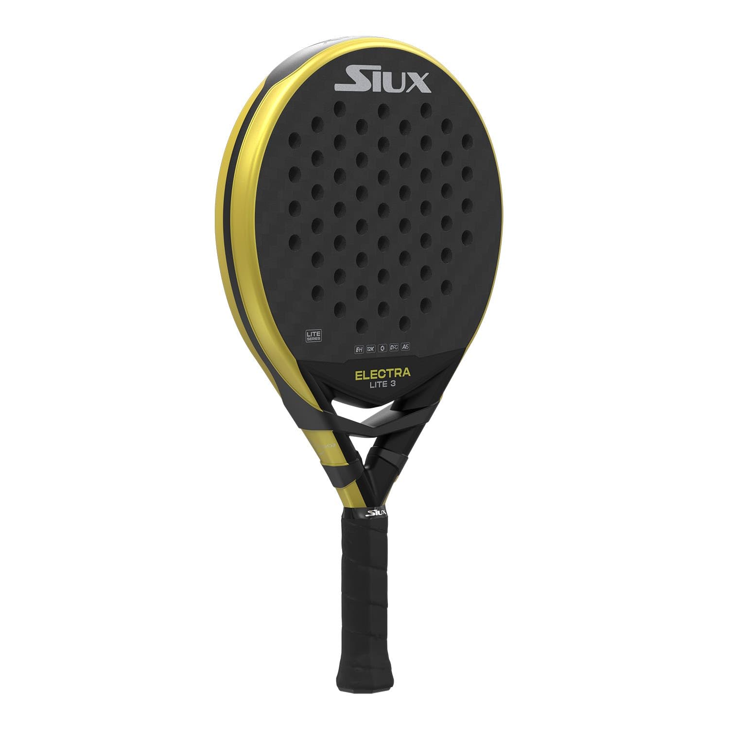 Siux - Pala de Pádel Electra Lite 3 Nivel avanzado Forma híbrida - Potencia con Mucho Control