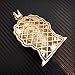 Hip HOP ICED LAB Diamond Gold Plated Boondock Masked Goon Bling Charm Pendant
