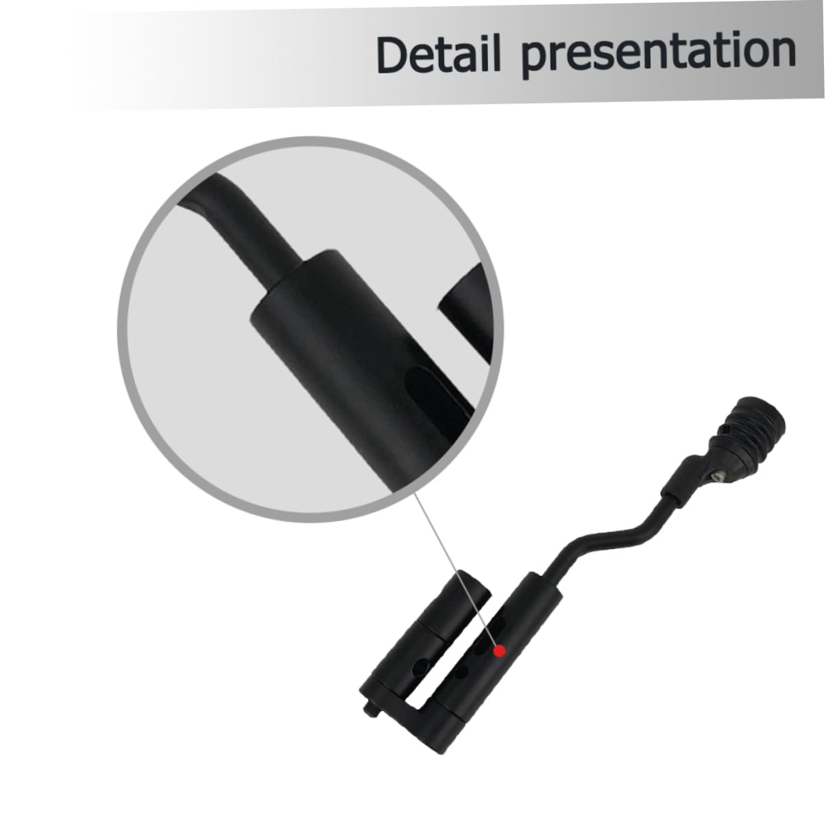 Toddmomy Balancing Lever Metal String Stopper for Bowstring Dampener Equipment for Stabilizer Mount