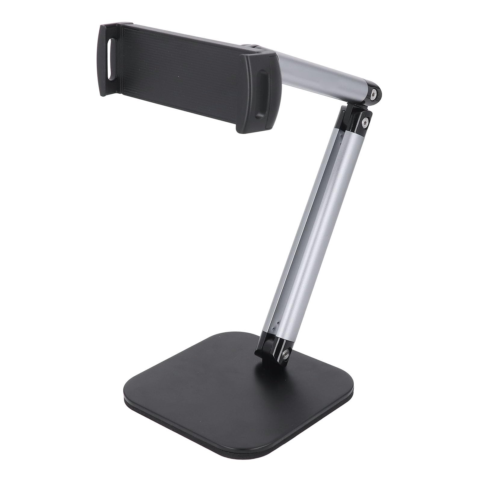 Cryfokt Height Adjustable Tablet Stand with 360° Rotation Feature | Per tablet da 4,7-12,9 pollici, pieghevole per il viaggio, materiale in lega di alluminio premium