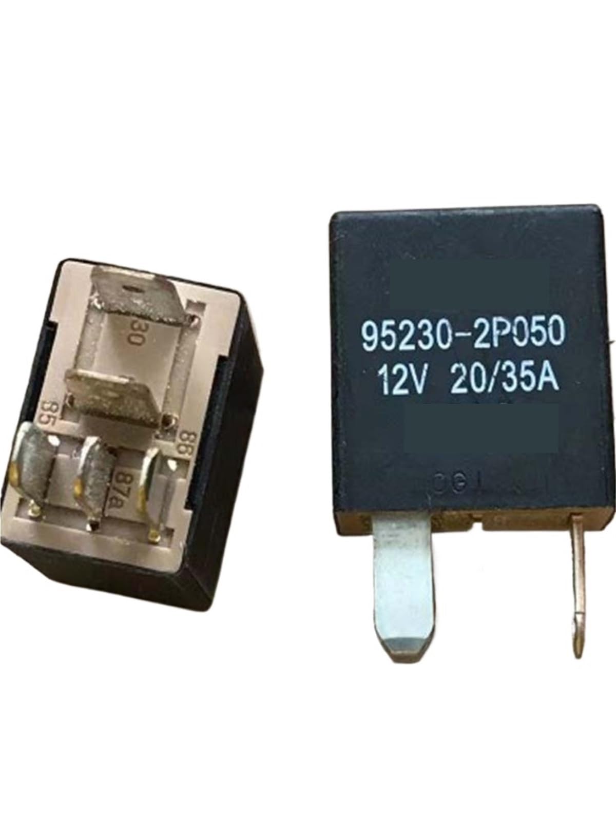 Relais 12VDC 95230-2P050 haute conductivité 5 pins pour commutation stable