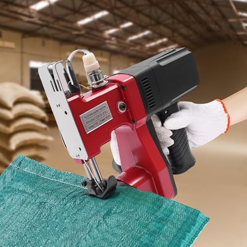 Portable Bag Sewing Machine, Manual & Automatic Secant Modes, Portable Bag Closer, 6.3Lbs, for Packing Bags Non-woven Fabrics Leather