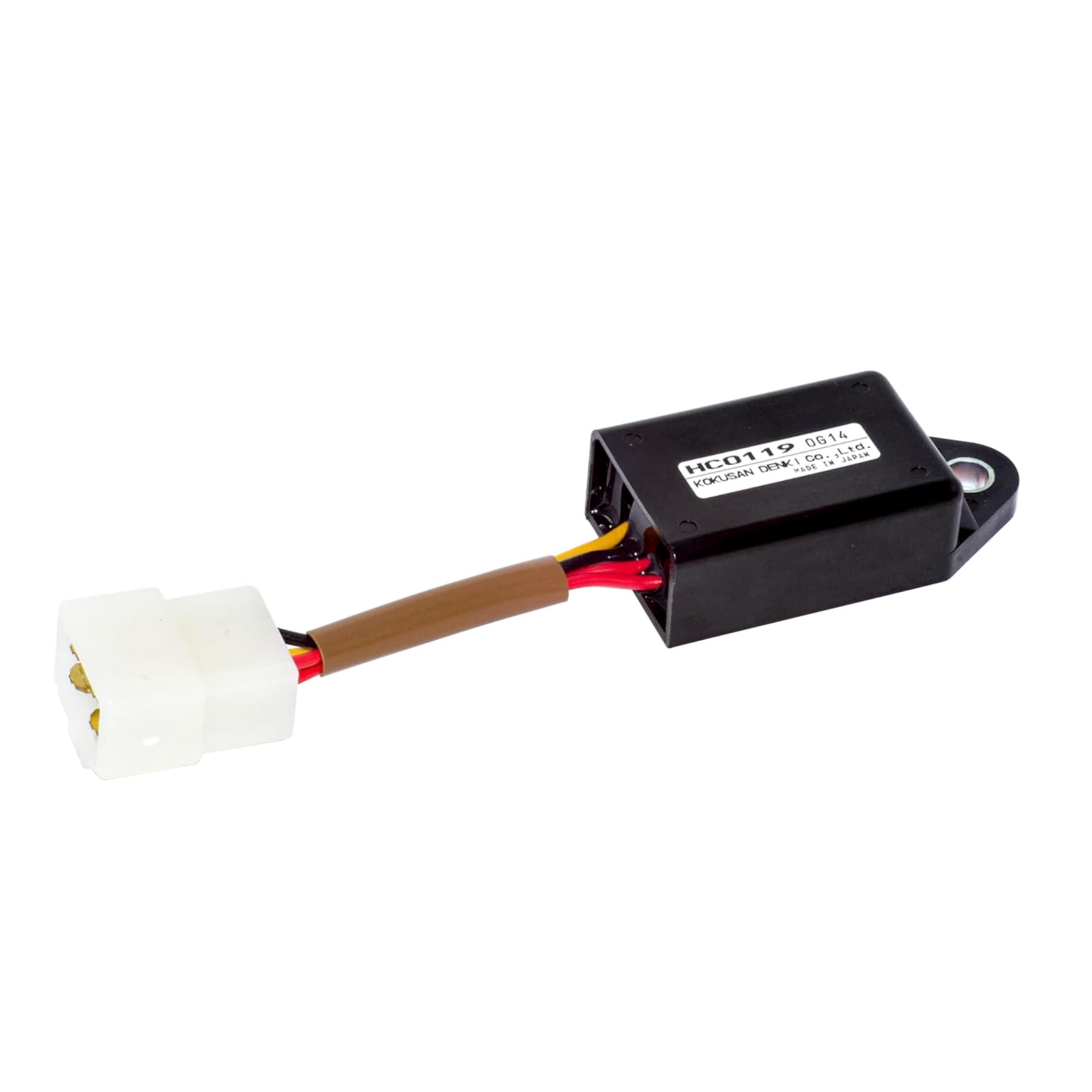 Controlador de sincronización de arranque y parada del motor HC0119, enchufe blanco adecuado para motores Yanmar, excavadoras pequeñas, etc.