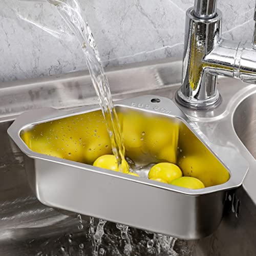 Colador triangular de acero inoxidable para cocina miniatura 3