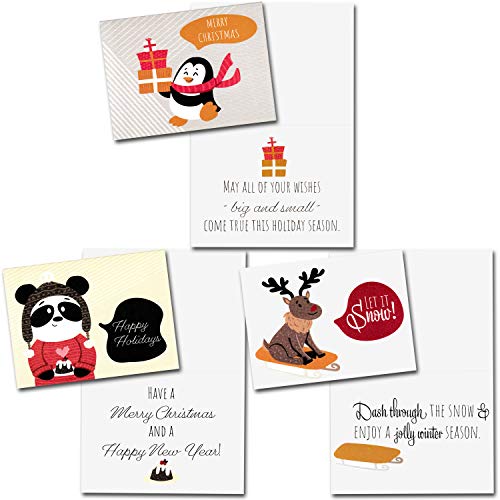 102 Biglietti di Auguri di Natale Collezione 6