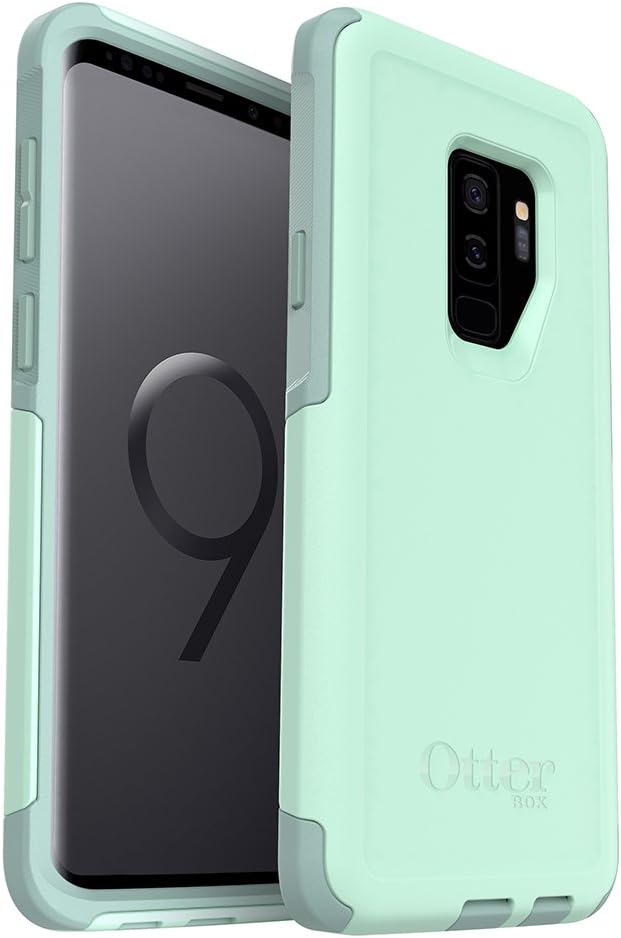 OTTERBOX COMMUTER SERIES Case for Samsung Galaxy S9+ - Frustration FRĒe Packaging - OCEAN WAY (AQUA SAIL/AQUIFER)