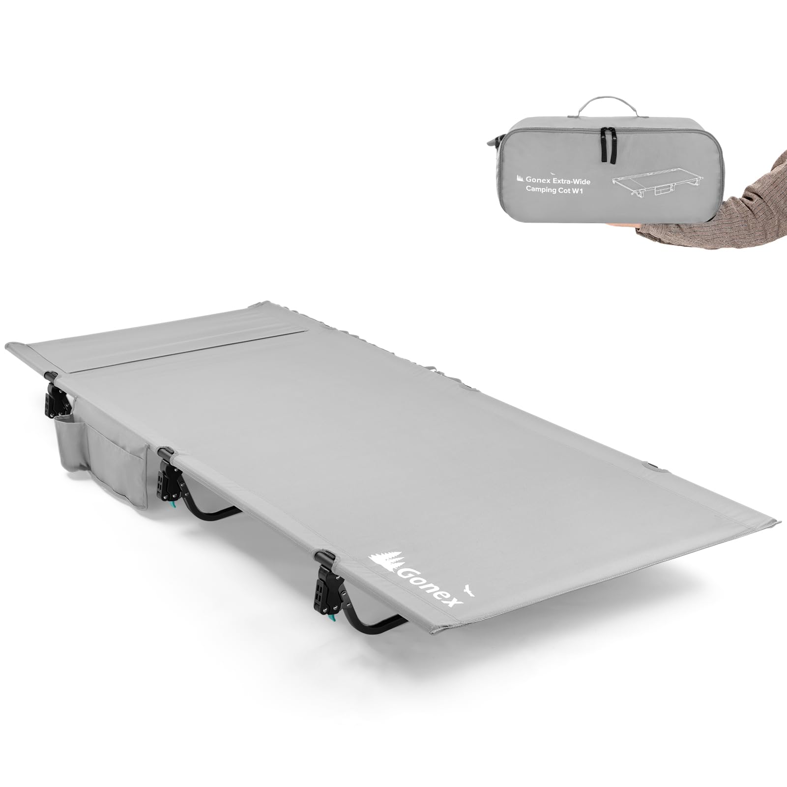 Gonex Extra Wide Camping Cot