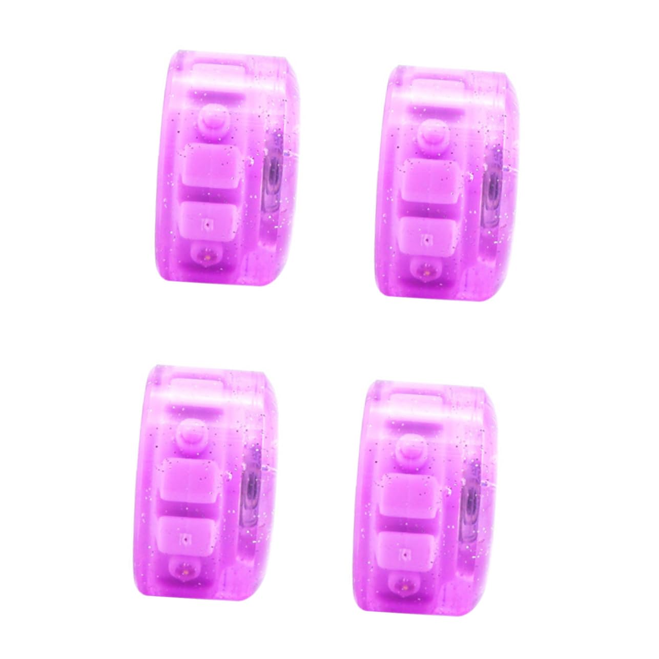 GOOHOCHY Roller Skates Wheels Glowing Decorative Ice Skates Wheel Skating Accessory for Boys and Girls Adults