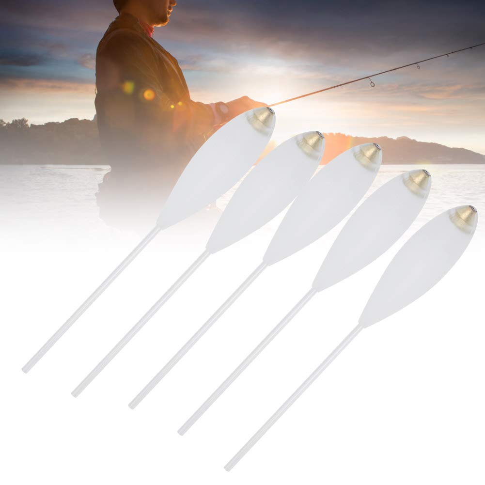 Alomejor 5Pcs Sinking Bombarda Fishing Fish Bobber 10g 15g 20g 30g for Acrylic Large Floats (20g)