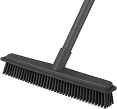 Rubber Broom with Telescopic Handle 86-120 cm Water Squeegee Rubber Broom Handle Universal Broom