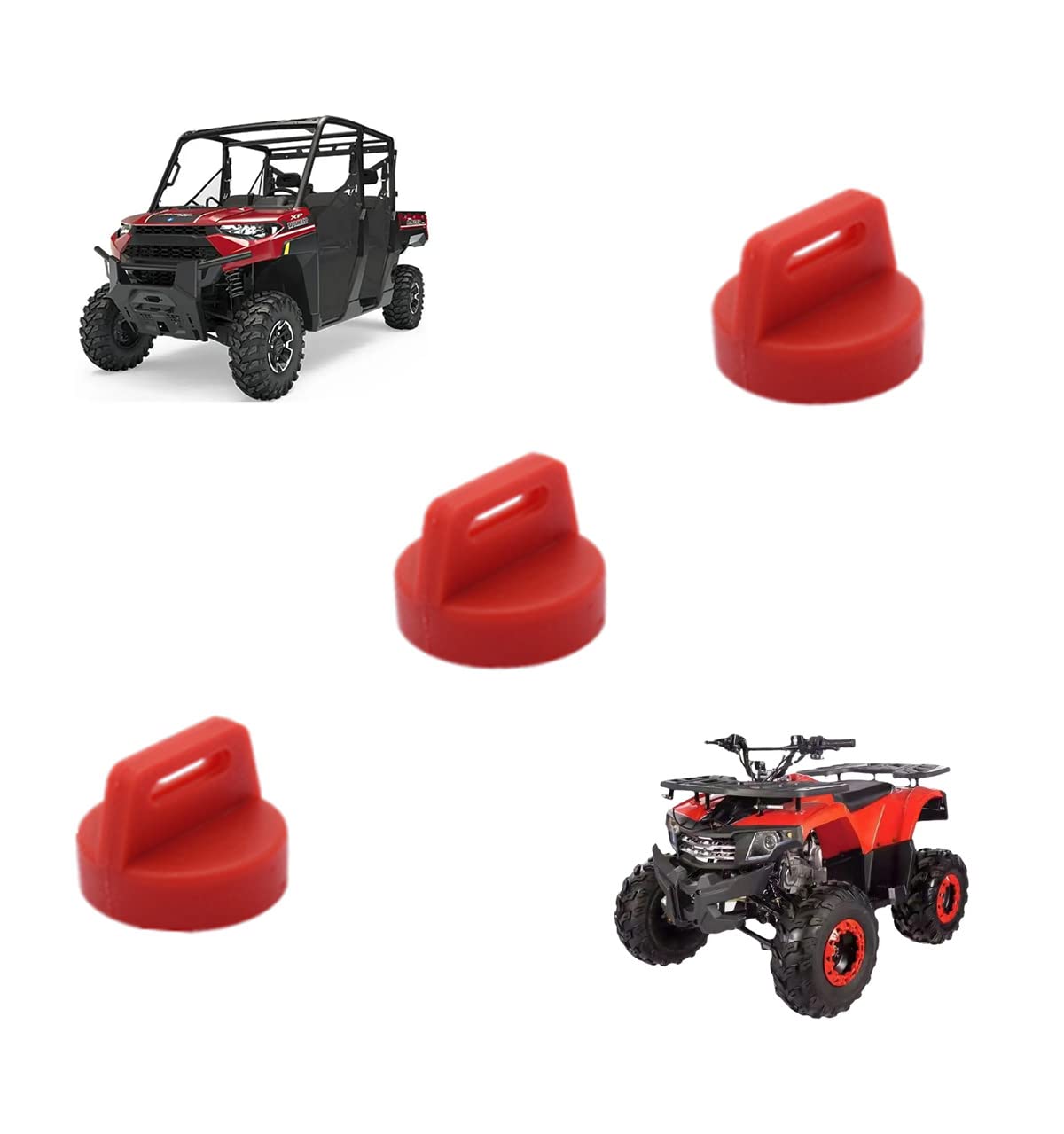 3X Ignition Key Cover，Ignition Key Cover 5433534 5431964 for Polaris
