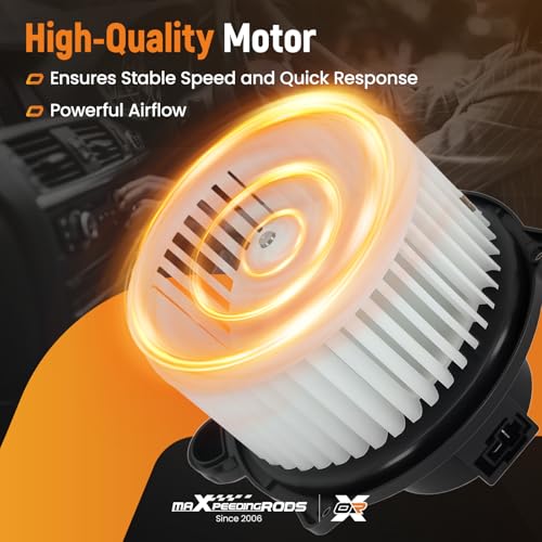 Image of maXpeedingrods Front A /C Heater Blower Motor Assembly 700246 Fits for Kia Soul Base /Exclaim /Plus 2010-2013 Sport 2010-2011, HVAC Blower Motor Fan # 971132K000 SK700246 BM9392C PM9392