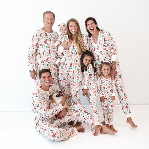 Image of Little Sleepies Mens Pajama Pants, Soft Viscose from Bamboo PJ Bottoms for Family Matching Set, Mens Sleepwear PJs w /Pockets