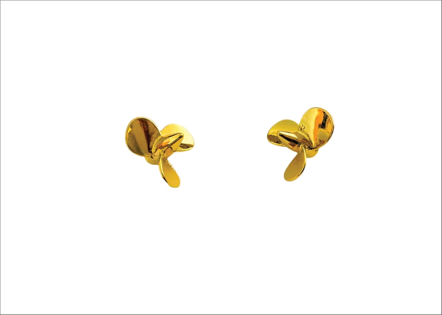 3 Blade Metal Display Boat Propeller Props 24mm Diameter