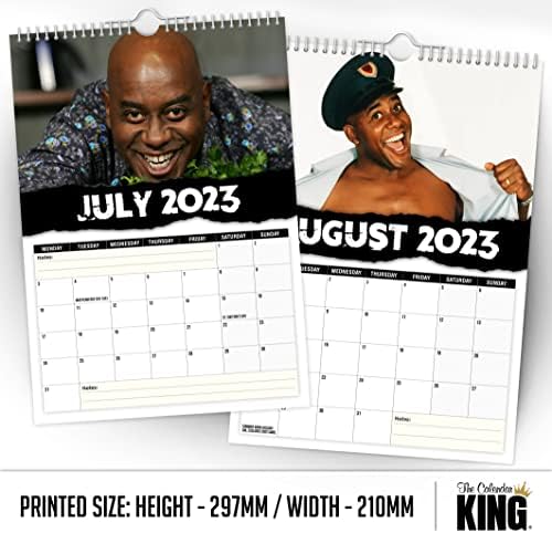 Here's Ainsley - 2023 Wall Calendar // Funny / Quirky / Birthday / Gift Idea / Present / Novelty / Humour / Secret Santa / Year Planner / Office Gift