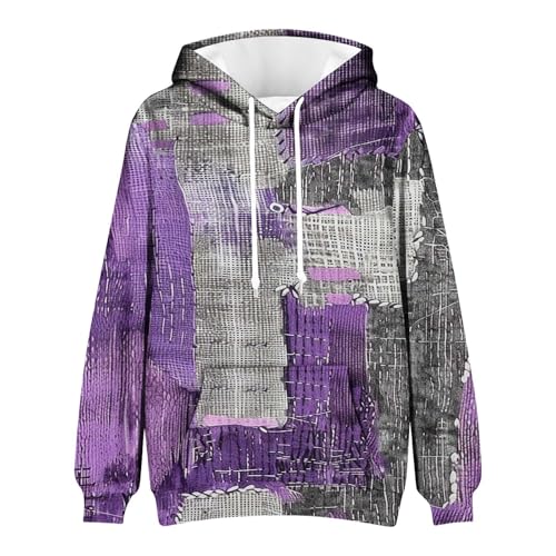 Xiaojmake Men's Sherpa Hoodie Fleece Sweatshirt Lightweight Fall Ethnic Long Sleeve Drawstring Pullover Hoodies With Pockets4