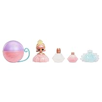 L.O.L. Surprise! Princess Tots – Include 1 Bambola, Confezione Cieca, 2 Colori per Creare un Abito da Principessa, Colleziona Tutte le 8 Bambole