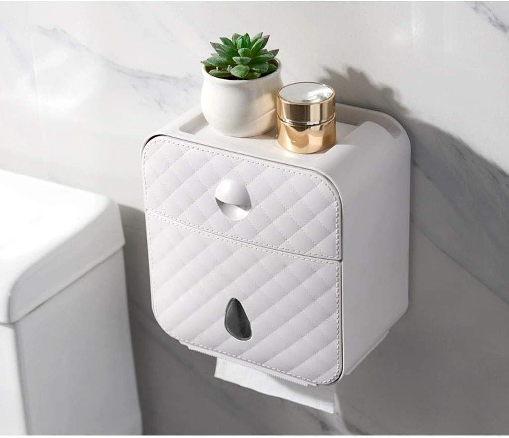 Pudełko na Chusteczki Nawilżane, Bathroom Toilet Roll Holder Creative Paper Waterproof For Storage Box Sypialni i Salonu