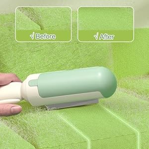 Pet Hair Remover, Reusable Pet Hair Roller for Couch, Carpet, Clothing, Bedding, and Car Seats, Dog Hair Remover with Self-Cleaning Base, Portable Lint Rollers Multi-Surface Fur Removal Tool Pet Hair Remover, Reusable Pet Hair Roller for Couch, Carpet, Clothing, Bedding, and Car Seats, Dog Hair Remover with Self-Cleaning Base, Portable Lint Rollers Multi-Surface Fur Removal Tool
