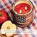 A CHEERFUL GIVER 95hr 20oz Scented Candle - Juicy Apple - America - Multi-Wick Glass Candle - Gifts for Men and Women