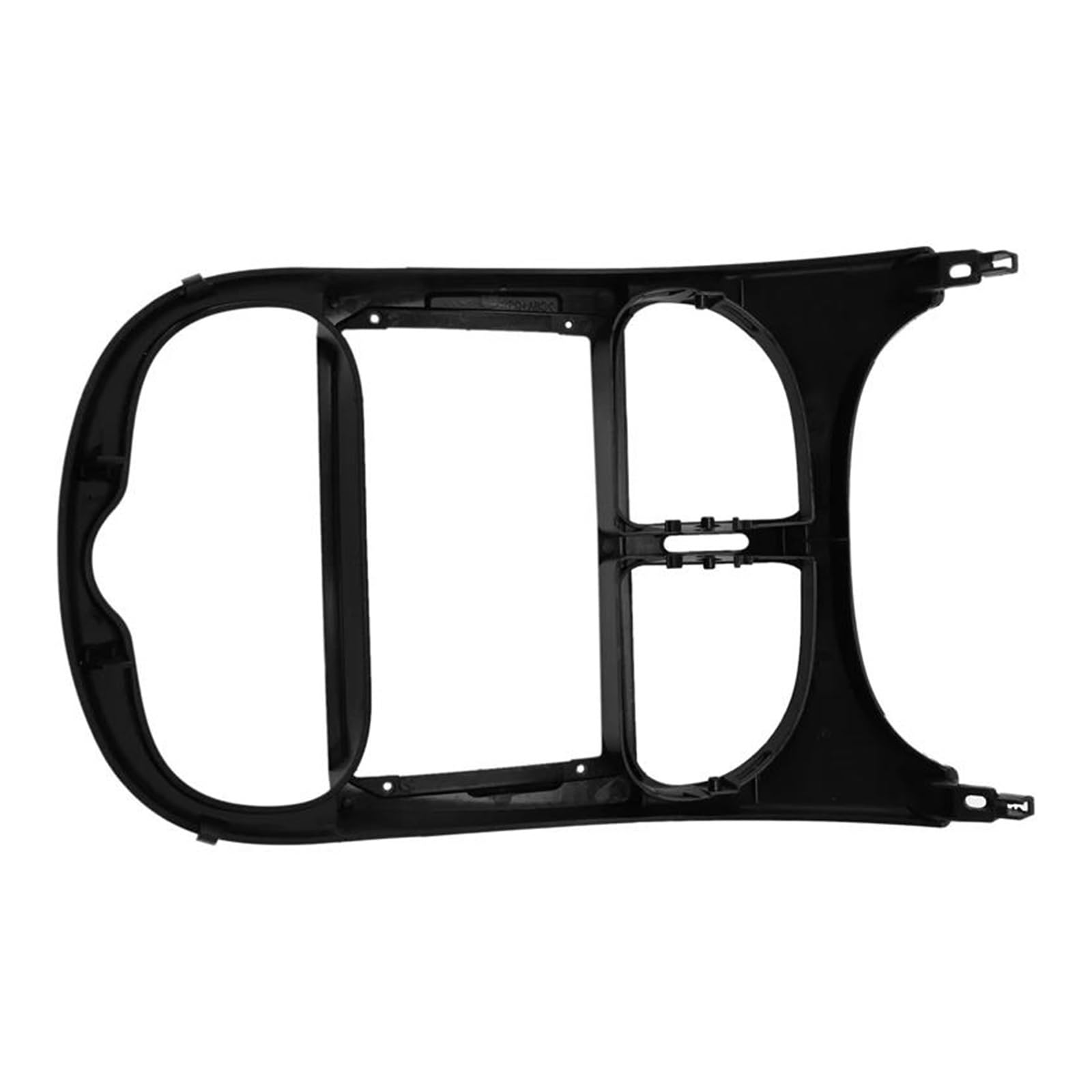 Genérico Panel De Radio para Coche Kit De Marco Radio Coche 2 DIN 9 Pulgadas para Peugeot 206 1998 1999 2000 2001 2002 2003 2004 2005 2006 2007 2008 Juego Panel Radio