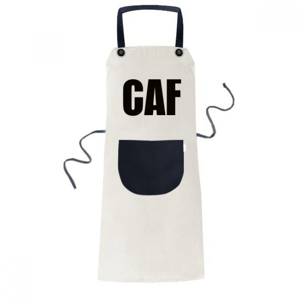 Tablier bavoir beige réglable avec poche pour cuisine et chef de 70cm x 67cm