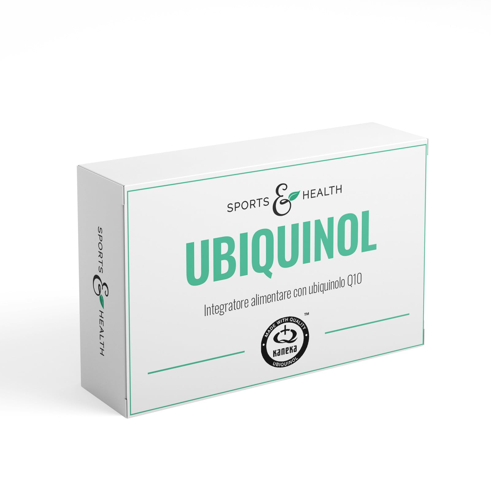 Capsule Ubiquinolo - Coenzima Q10 con 100 mg di Ubiquinolo Kaneka per Capsula -