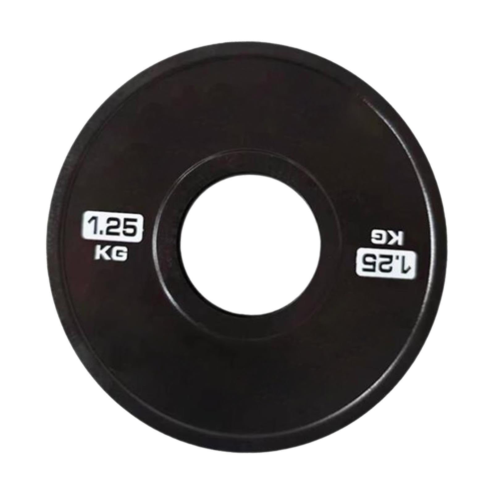Disco Peso Placa Barra Entrenamiento Fuerza Fabricado con Acero Y Goma Antideslizante Diseño Especial para Agarre Seguro Compatible con Barras Estánda