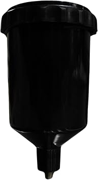 ANI Nylon Gravity Feed Replacement Cup for ANI Spray Paint Gun Black Anti UV, R160 250 cc