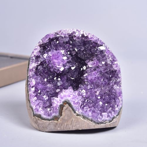 Regalo espiritual geoda de amatista mineral natural de un kilo 3