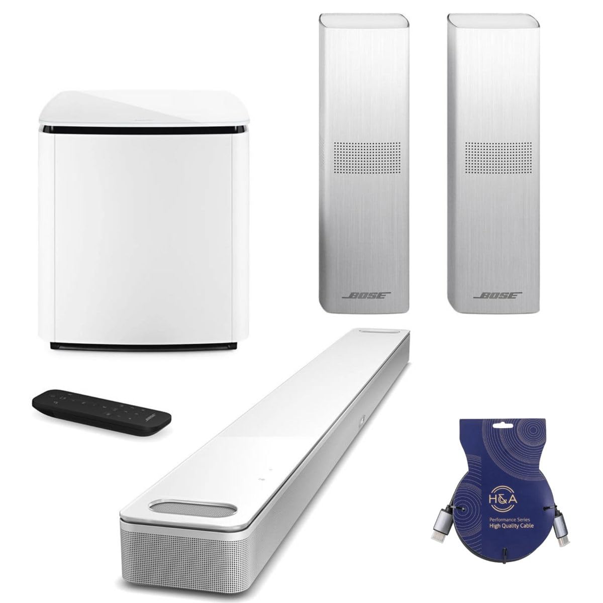 Amazon.com: Bose Smart Ultra Dolby Atmos Soundbar, White