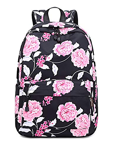 Joymoze Bolsa para Libros Escolar Linda para Niña Mochila para Portátil