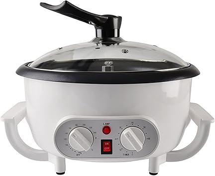 Coffee Roaster Machine Home Coffee Beans Roasting Machine Automatic Coffee Bean Baker Coffee Baking Machine Suitable for Peanut/Nut/Bean Roaster