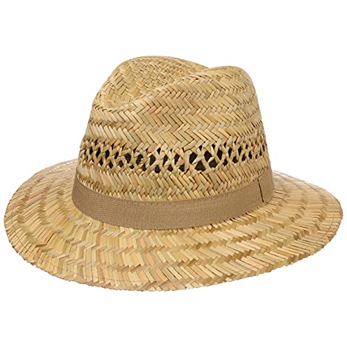 Lipodo Classic Traveller Straw Hat Men Nature 7-7 1/8